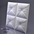 Elegant 3D Plaster Panel 3D model small image 1