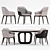 Elegant 1743 SILLA Chair 3D model small image 1