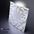 Valencia 3D Plaster Panel by Artpole 3D model small image 2