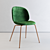 Modern GUBI Beetle Chair: Elegant Upholstered Design 3D model small image 2