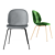 Modern GUBI Beetle Chair: Elegant Upholstered Design 3D model small image 8