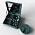 Luxury Suede Jewelry Boxes from H&M 3D model small image 2