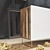 Space-Saving Chest of Drawers with Textured Surface - IKEA 3D model small image 2