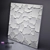 Sahara Plaster 3D Panel: Artistic Innovation 3D model small image 1