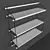 Poly 72,446 Vertical Shelf 3D model small image 1