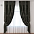 Elegant Drapery: Sophisticated Curtain for a Stylish Home 3D model small image 1
