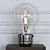 Modern Edison 18" Table Lamp 3D model small image 1