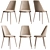 Cantori Aurora Chair | Elegant and Compact 3D model small image 1