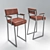 Loft-Inspired Bar Stool 3D model small image 1