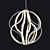 Aura LED 14-Light Pendant: Sleek and Stylish Illumination 3D model small image 2