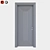 Modern Grey Door - 3D Model 3D model small image 1