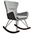 Elevate Your Comfort: Minotti Rocking Chair 3D model small image 1