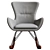 Elevate Your Comfort: Minotti Rocking Chair 3D model small image 2