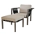 Jibe Lounge: Stylish Outdoor Comfort 3D model small image 2