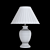 Merle 15" Table Lamp - Classic Elegance for Any Space 3D model small image 3