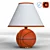 Slam Dunk 12" Hoop Lamp 3D model small image 1