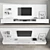 Modern TV Stand Set 3D model small image 1