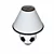 Futbol Fanatic Table Lamp 3D model small image 2