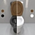 Monarch Black/White Toilet 3D model small image 2