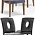 Elegant Miramont and Cavallini Dining Set 3D model small image 2