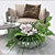 Maya Prianera: Modern Sofa & Round Tables 3D model small image 2