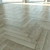 Natural Wood Parquet Flooring 3D model small image 1