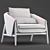 Sleek Comfort: Enne-Gross Chair 3D model small image 3