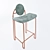 Modern R-Barchair: Stylish and Functional 3D model small image 1