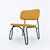 Modern R-Chair: Sleek Design, Max Compatibility. 3D model small image 2