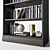 Havsta Shelving Unit with Base 3D model small image 2