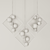 Wendt Geometric Chandelier: Adjustable, Sleek Design 3D model small image 3