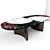 Modern Elegance: Visionnaire Jason Dining Table 3D model small image 2