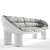 Roly Poly Sofa by Faye Toogood 3D model small image 2