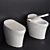 Advanced Smart Toilet - Lena 3D model small image 1