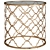 Elegant Fretwork Side Table 3D model small image 1