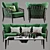 B&B Italia Erica Sofa Chair: Elegant, Modern, Poly-Sophistication 3D model small image 1