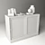 HAVSTA Cabinet with Base - Stylish Storage Solution 3D model small image 3