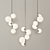 Elegant Wendt Chandelier: Adjustable Height 3D model small image 1