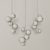 Elegant Wendt Chandelier: Adjustable Height 3D model small image 3