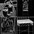 Artistic Picasso Chair 3D model small image 2