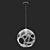 Organic Mantra Pendant Light 3D model small image 3