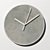 Modern Minimalist Wall Clock 3D model small image 1