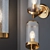 Kelly Wearstler LIAISON Brass Sconce 3D model small image 2