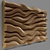 Parametric 3D Wall: Unique 2200x4400mm Design 3D model small image 5