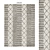 Scandi Flatweave Rug 3D model small image 1