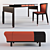 Modern Italian Furniture Set: Dimensione Chi Wing Lo 01 3D model small image 1