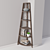 Space-Saving Corner Shelves 3D model small image 1