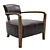 Timothy Oulton Cabana Armchair: Luxurious Comfort in a Stylish Design 3D model small image 1