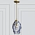 Elegant Florence Blue Diamond Pendant 3D model small image 2