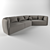 Chamfer Modular Sofa by Moroso 3D model small image 1